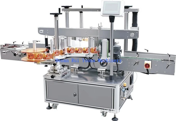 2 Side Sticker Paper Labeling Machine